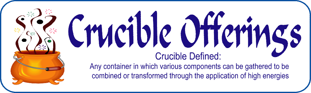 Crucible Offerings Masthead Image